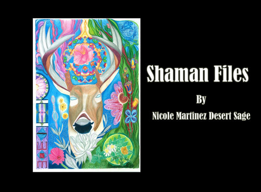 Shaman Files Art Book and Poetry