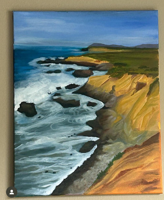 Sunset Cliffs 4 x 6 magnet
