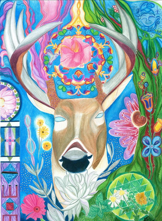 Deer Medicine Print
